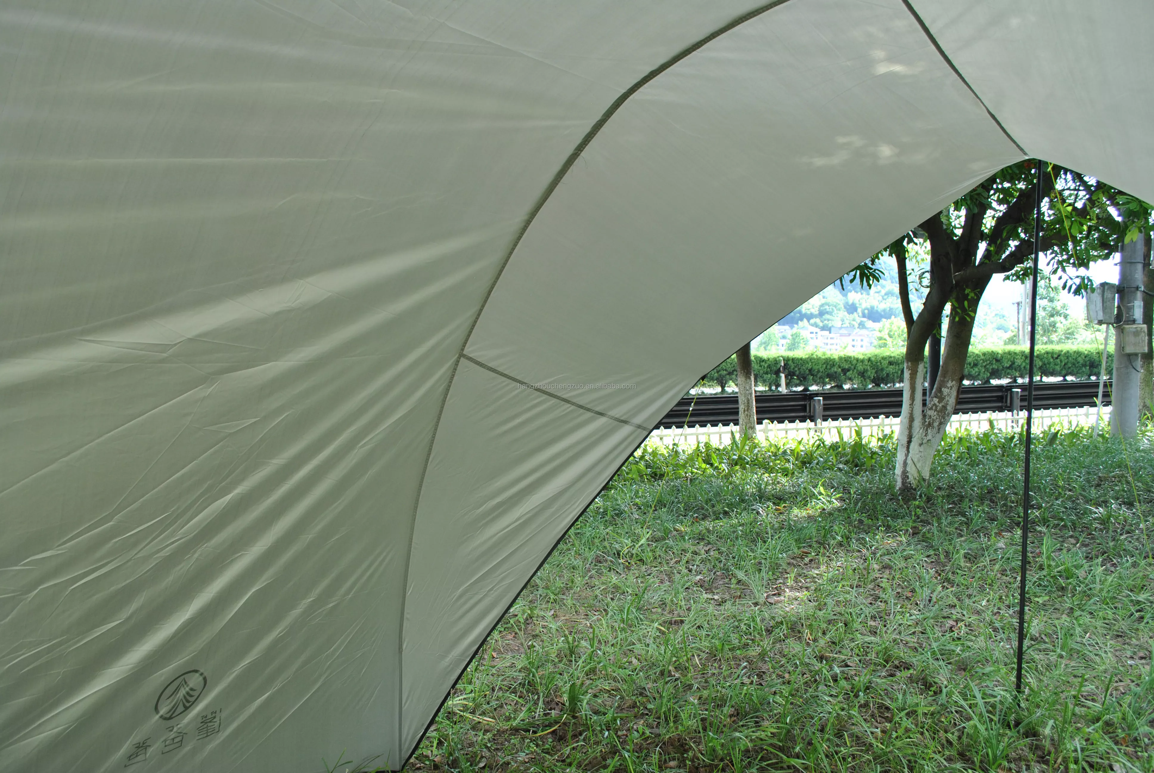 Cheap Goat Tents CZX 630 Camping Tent Portable Waterproof khaki Eggshell Canopy,Camping Shelter Lightweight Sunshade for Snow Camping Outdoor   